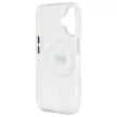 Karl Lagerfeld KLHMP16MHLSKIH iPhone 16 Plus 6.7" tok, fehér hardcase IML Metal Karl Head MagSafe