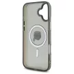Karl Lagerfeld KLHMP16SHLSKIK iPhone 16 6.1" tok, fekete IML Metal Karl Head MagSafe
