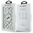 Karl Lagerfeld case iPhone 16 6,1" KLHMP16SHMCKMHT tok, átlátszó Hard IML Monogram Karl&Choupette Head MagSafe