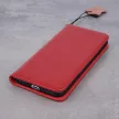 Genuine Leather Smart Pro Samsung Galaxy A26 5G maroon