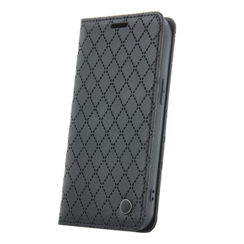 Smart Caro case iPhone 16e tok, fekete
