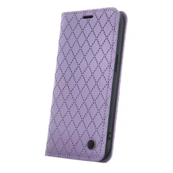 Smart Caro case iPhone 16e tok, lila