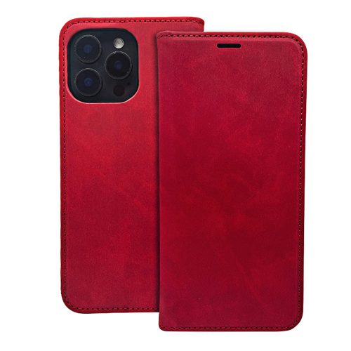 Smart Suede case iPhone 16e tok, piros