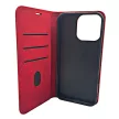 Smart Suede case iPhone 16e tok, piros