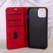 Smart Suede case iPhone 16e tok, piros