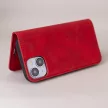 Smart Suede case iPhone 16e tok, piros