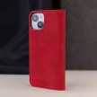 Smart Suede case iPhone 16e tok, piros