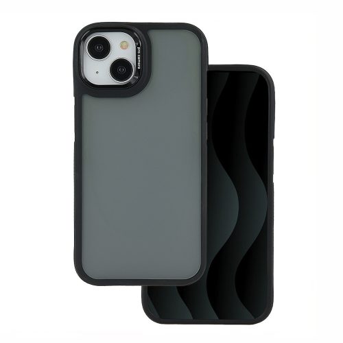 Crystal tok, fekete case iPhone 16e tok, fekete