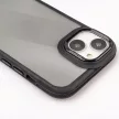 Crystal tok, fekete case iPhone 16e tok, fekete