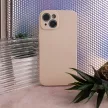 Silicon case iPhone 16e tok, nude