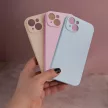 Silicon case iPhone 16e tok, nude