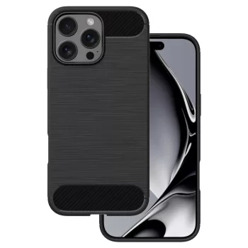 Simple tok, fekete case iPhone 17 Pro tok, fekete