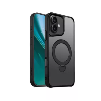 Etteri Matt Mag Ring case iPhone 17 tok, fekete