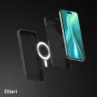 Etteri Silicone Mag case iPhone 17 tok, fekete