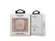 Guess Airpods 4G Script Metal Collection (GUA24GSMP) hátlap, tok, rózsaszín