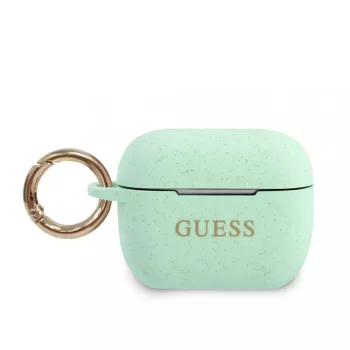   Guess Apple Airpods Pro szilikon (GUACAPSILGLGN) tok, menta zöld