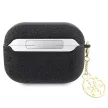 Guess Airpods Pro 2 Glitter Flake 4G Charm (GUAP2GLGSHK) tok, fekete