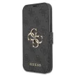 Guess iPhone 13 Pro Max 4G Big Metal Logo (GUBKP13X4GMGGR) hátlap, tok, sötétszürke