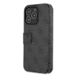 Guess iPhone 13 Pro Max 4G Big Metal Logo (GUBKP13X4GMGGR) hátlap, tok, sötétszürke
