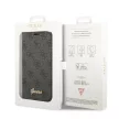 Guess GUBKP14XHG4SHK 4G Vintage Gold Logo iPhone 14 Pro Max 6.7 " oldalra nyíló tok, fekete