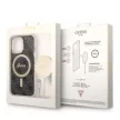 Guess Szett GUBPP13LH4EACSK Tok + Magsafe töltő iPhone 13 Pro hátlap, 4G Print, fekete