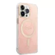 Guess GUBPP13XH4EACSP tok+ töltő iPhone 13 Pro Max MagSafe hátlap, tok, rózsaszín