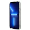 Guess Szett GUBPP14LH4EACSB Tok + Magsafe töltő iPhone 14 Pro 6.1" hátlap, 4G Print, kék