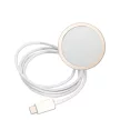 Guess Szett GUBPP14MH4EACSW Tok + Magsafe töltő iPhone 14 Plus 6.7" hátlap, 4G Print, barna