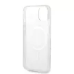 Guess Szett GUBPP14MHMEACSH Tok + Magsafe töltő iPhone 14 Plus 6.7" hátlap, Marble, fehér