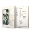 Guess Szett GUBPP14XHJEACSA Tok + Magsafe töltő iPhone 14 Pro Max 6.7" hátlap, Jungle, zöld