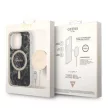 Guess Szett GUBPP14XHMEACSK Tok + Magsafe töltő iPhone 14 Pro Max 6.7" hátlap, Marble, fekete