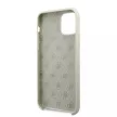 Guess Silicone 4G Tone On iPhone 11 Pro (GUHCN58LS4GLG) hátlap, tok, fehér