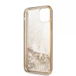 Guess iPhone 11 Pro 4G Peony Liquid Glitter (GUHCN58PEOLGG) hátlap, tok, arany