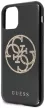 Guess iPhone 11 Pro 4G Glitter Circle Logo (GUHCN58TPUBKGLG) hátlap, tok, fekete