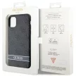 Guess GUHCN61P4SNK iPhone 11/Xr hátlap, tok 4G Stripe, szürke