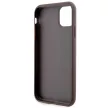 Guess GUHCN61P4SNW iPhone 11/Xr hátlap, tok 4G Stripe, barna