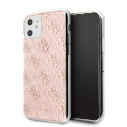   Guess iPhone 11 4G Glitter Diamond (GUHCN61PCU4GLPI) hátlap, tok, rózsaszín