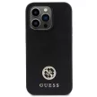 Guess GUHCN61PS4DGPK iPhone 11/Xr 6.1" hátlap, tok Strass Metal Logo, fekete