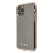 Guess GUHCN65PCGLPI Glitter iPhone 11 Pro Max, hátlap, tok, rózsaszín