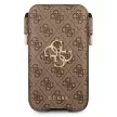 Guess Universal 4G Pouch Script Logo max 6.1" (GUHCP12M4GPSBR) tok, barna
