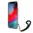 Guess GUHCP12MKSARBK Camo Collection iPhone 12/12 Pro 6.1", hátlap, tok, fekete