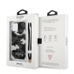 Guess GUHCP12MKSARBK Camo Collection iPhone 12/12 Pro 6.1", hátlap, tok, fekete