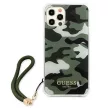 Guess GUHCP12MKSARKA Camo Collection iPhone 12/12 Pro 6.1", tok, zöld, szürke