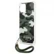 Guess GUHCP12MKSARKA Camo Collection iPhone 12/12 Pro 6.1", tok, zöld, szürke