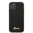 Guess iPhone 12/12 Pro Iridescent Love (GUHCP12MPUILGBK) hátlap, tok, fekete