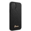 Guess iPhone 12/12 Pro Iridescent Love (GUHCP12MPUILGBK) hátlap, tok, fekete