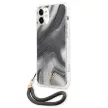 Guess GUHCP12SKSMAGR iPhone 12 mini 5.4" hátlap, tok Marble Collection, szürke