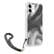 Guess GUHCP12SKSMAGR iPhone 12 mini 5.4" hátlap, tok Marble Collection, szürke