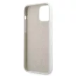 Guess GUHCP12SLSLMGWWH Metal Logo Script iPhone 12 mini 5.4", hátlap, tok, fehér