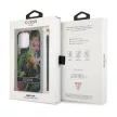 Guess GUHCP13LHFLSB iPhone 13 Pro/13 6.1" hátlap, tok Flower Strap, kék
